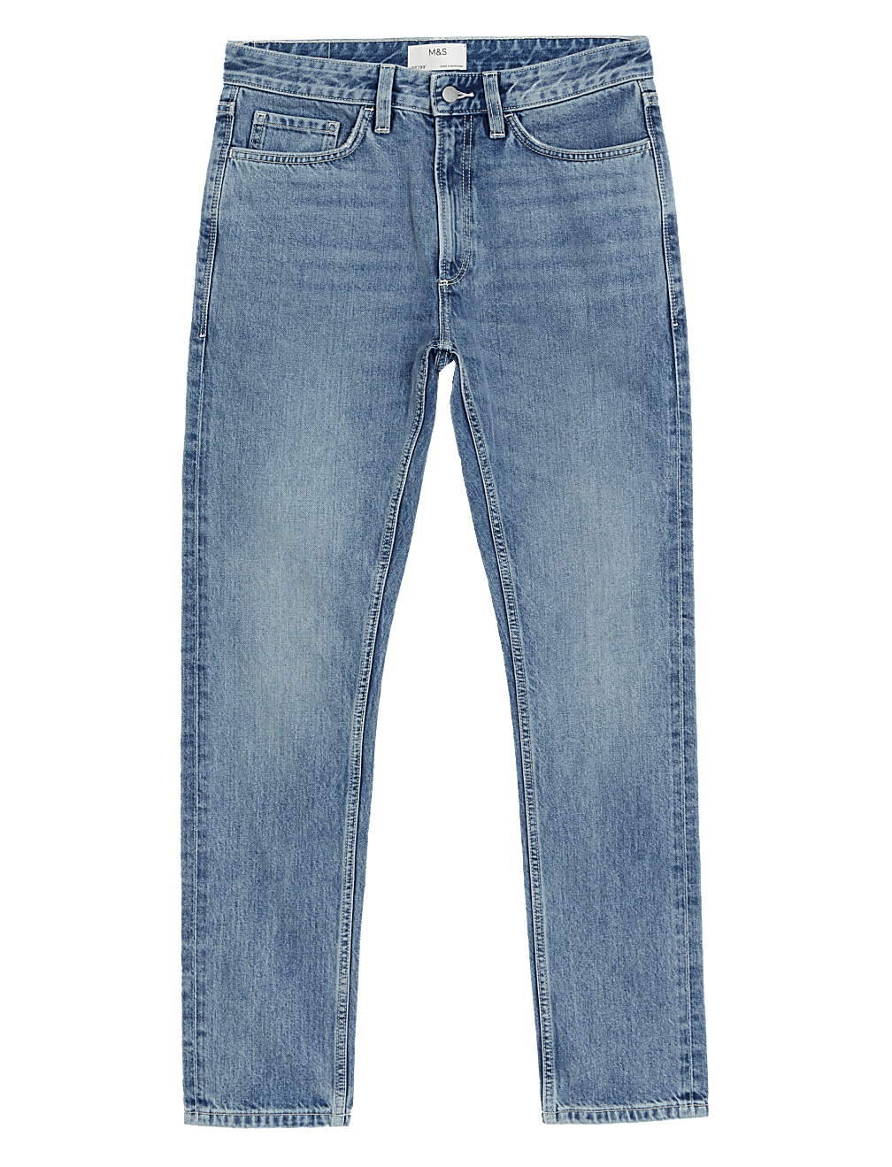 Slim Fit Pure Cotton Jeans