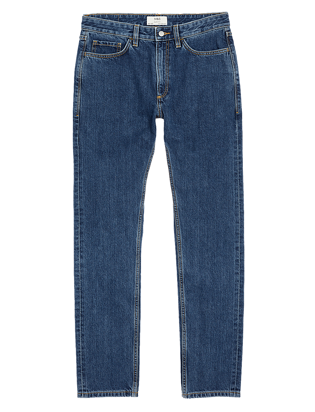 Slim Fit Pure Cotton Jeans