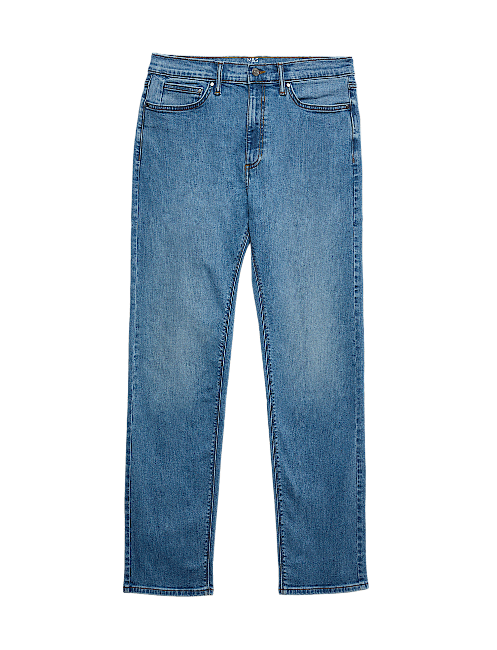 Straight Fit Stretch Jeans