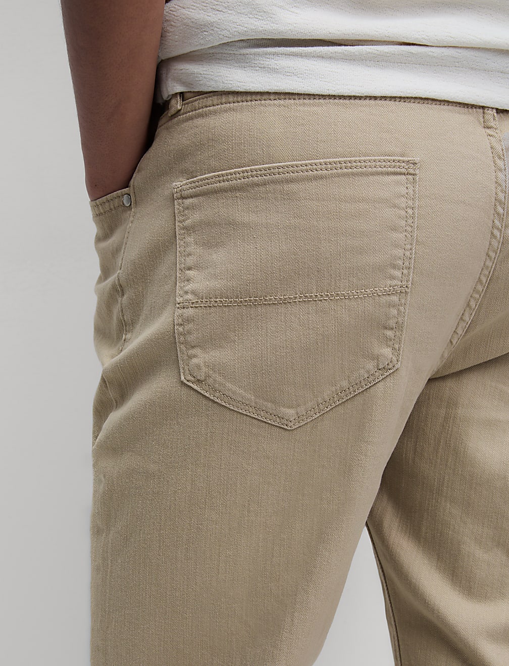 Straight Fit Stretch Jeans