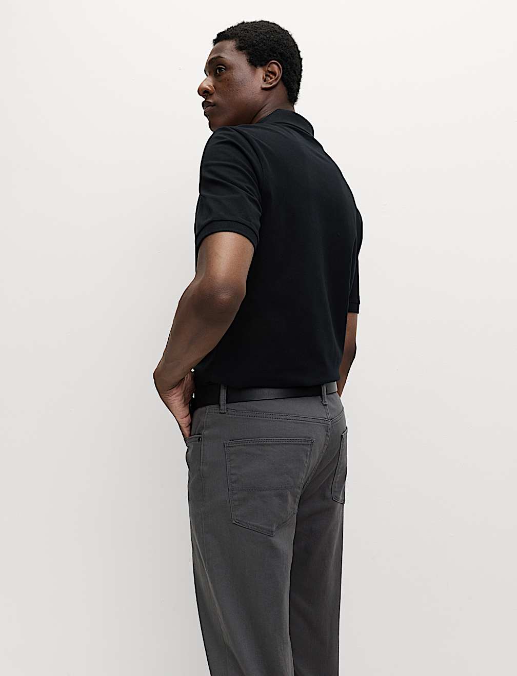 Straight Fit Stretch Jeans