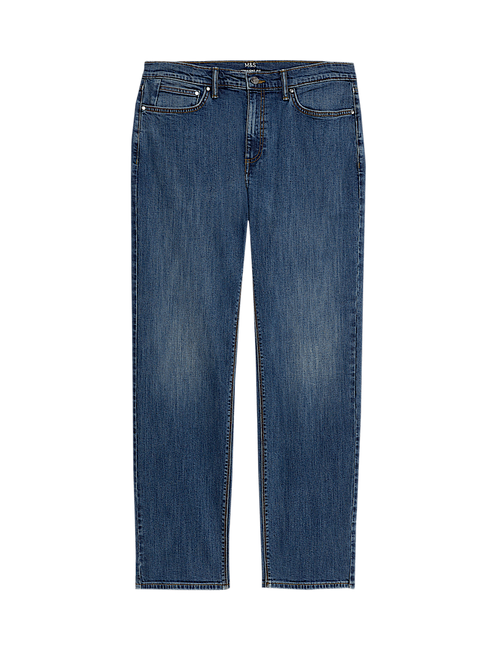 Straight Fit Stretch Jeans