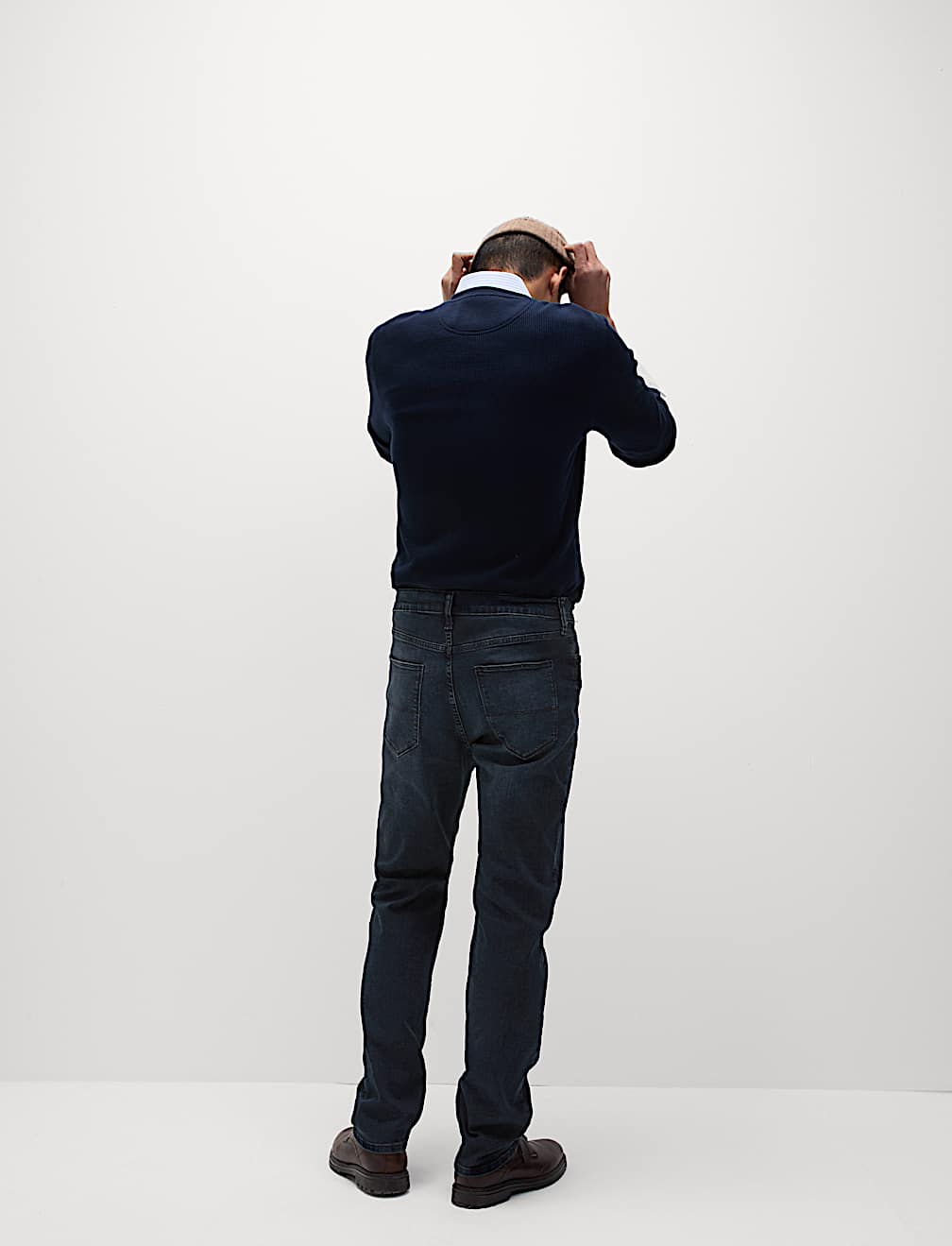 Straight Fit Stretch Jeans