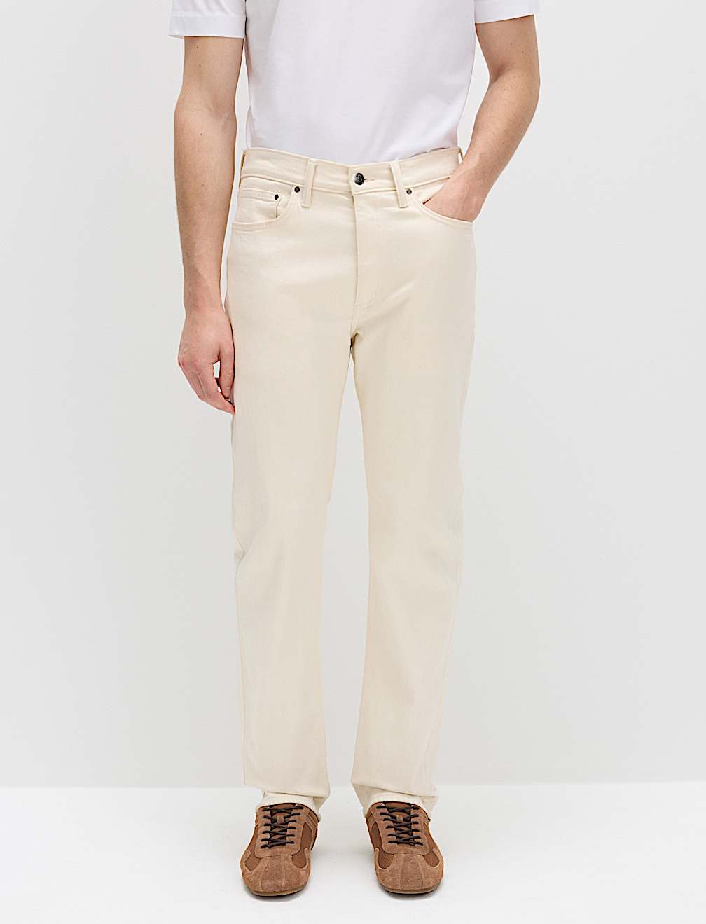 Straight Fit Stretch Jeans