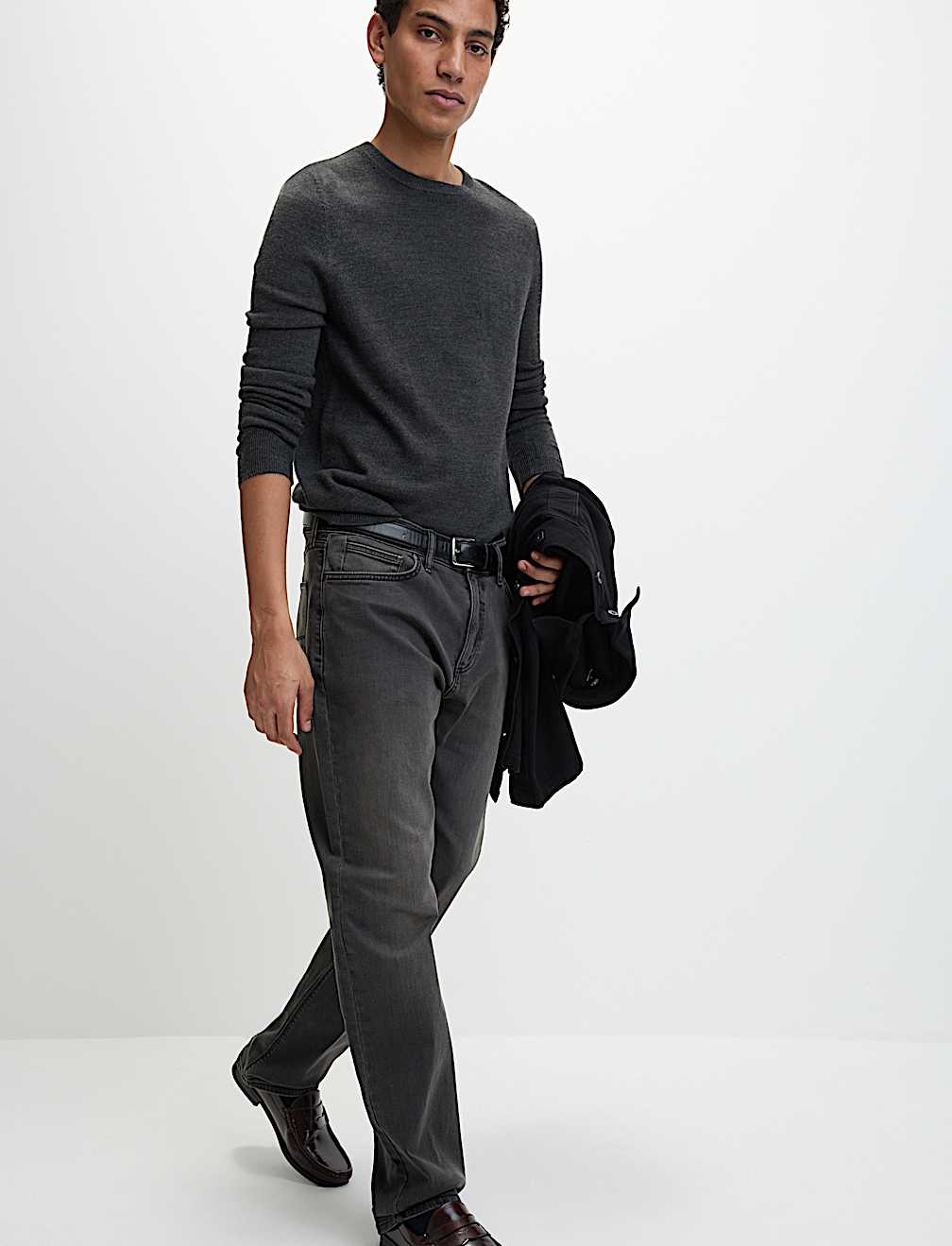 Straight Fit Stretch Jeans