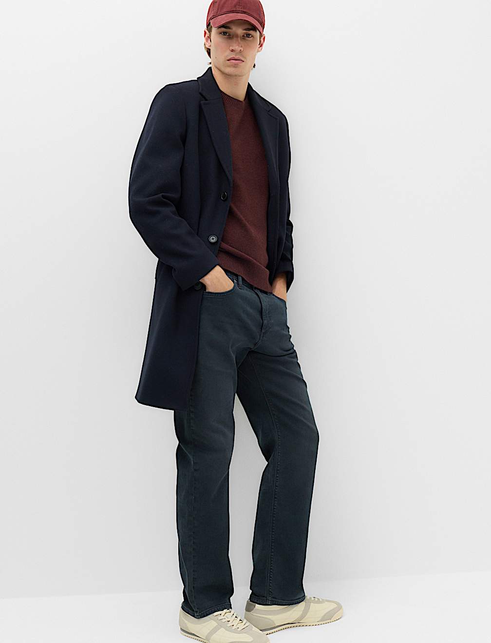 Straight Fit Stretch Jeans