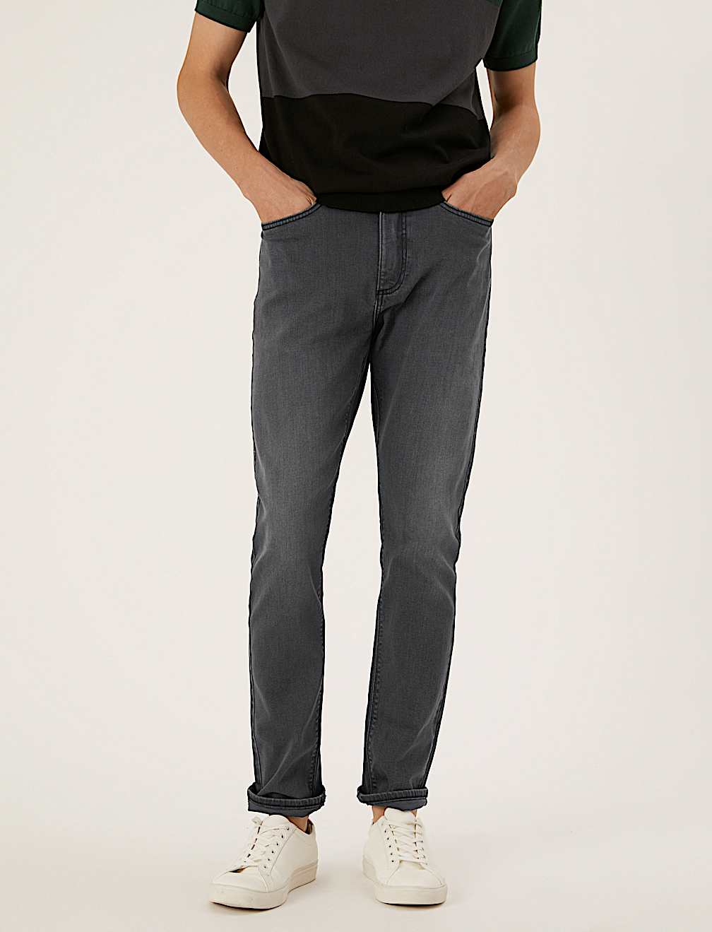Organic Cotton Slim Fit Stretch Jeans
