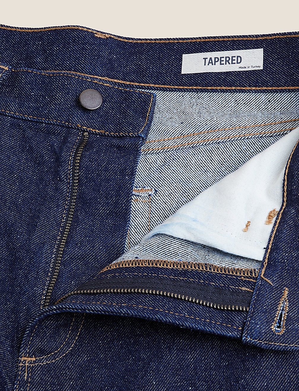Recycled Cotton Tapered Fit Jeans