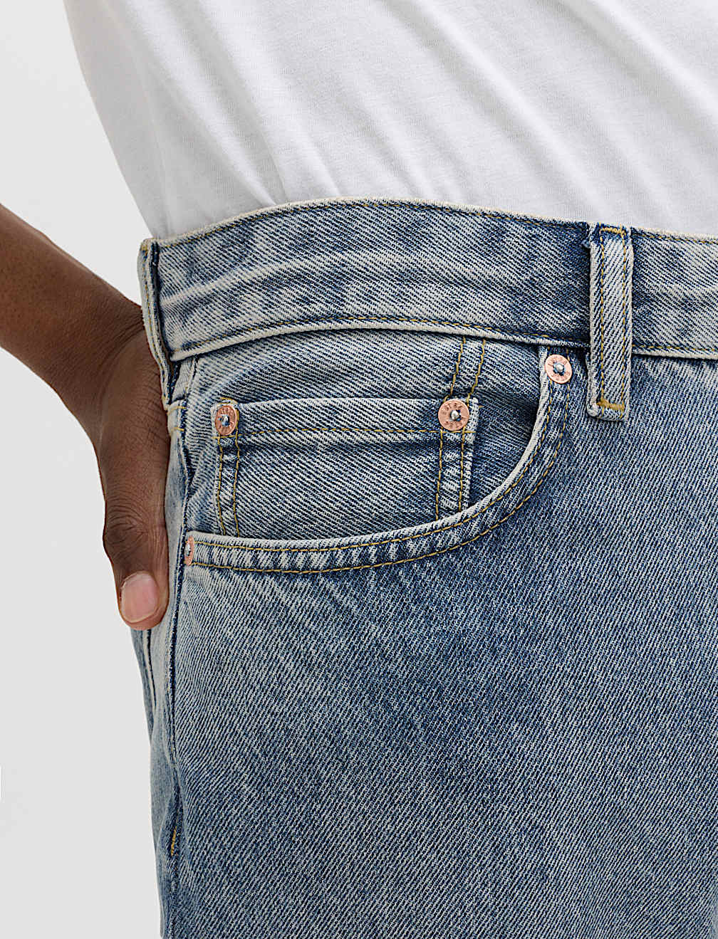 Authentic Relaxed Straight Fit Jeans