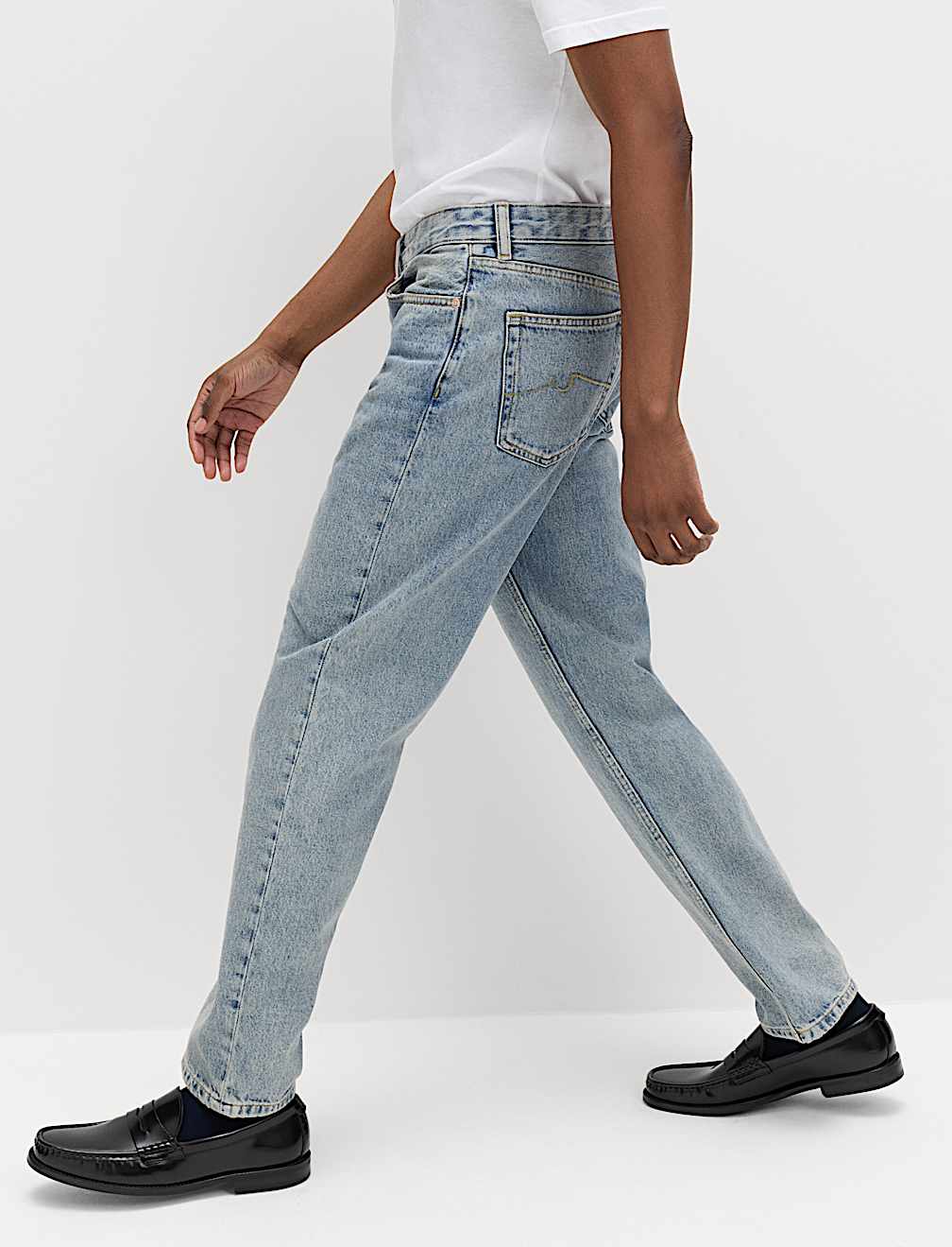 Authentic Relaxed Straight Fit Jeans