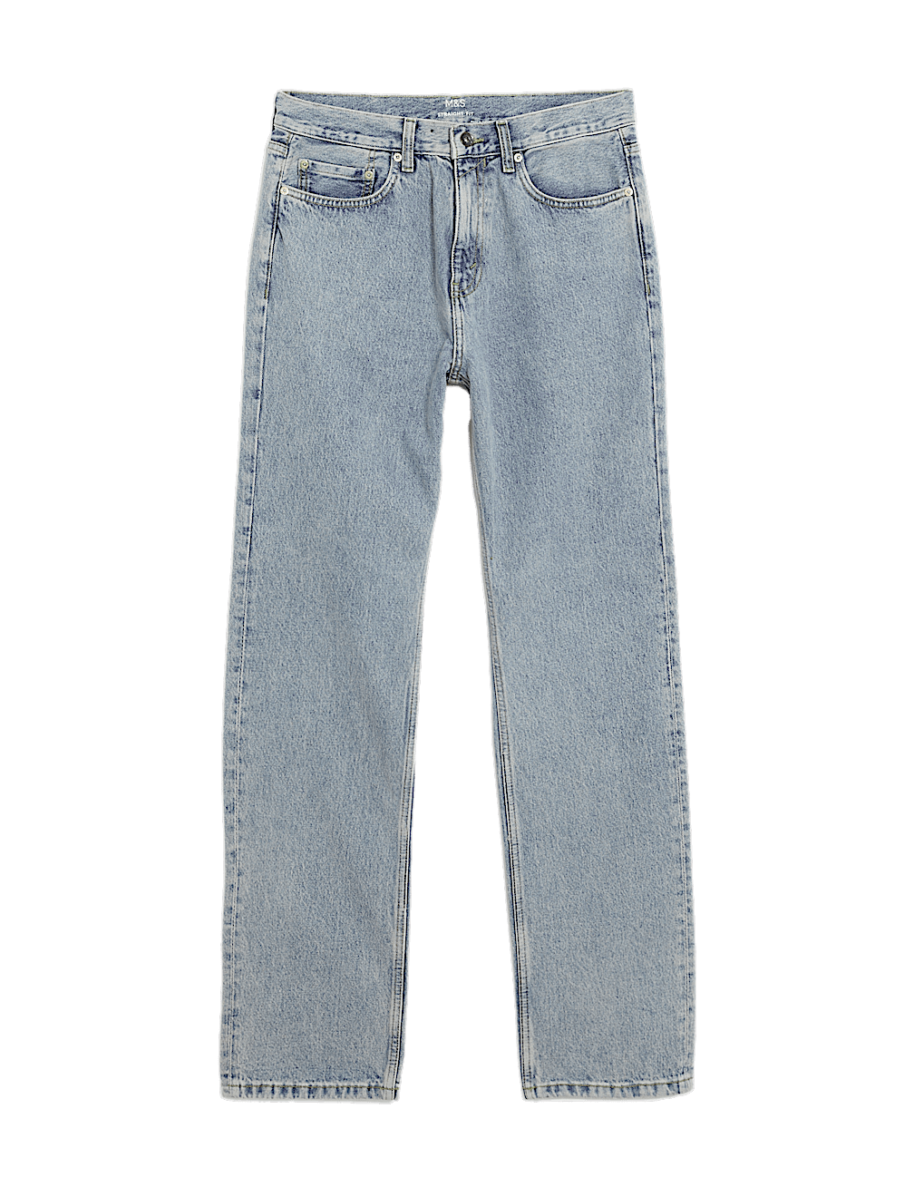 Authentic Relaxed Straight Fit Jeans