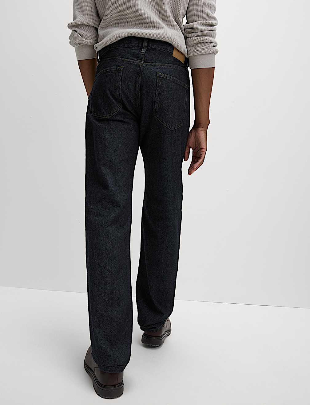 Authentic Relaxed Straight Fit Jeans