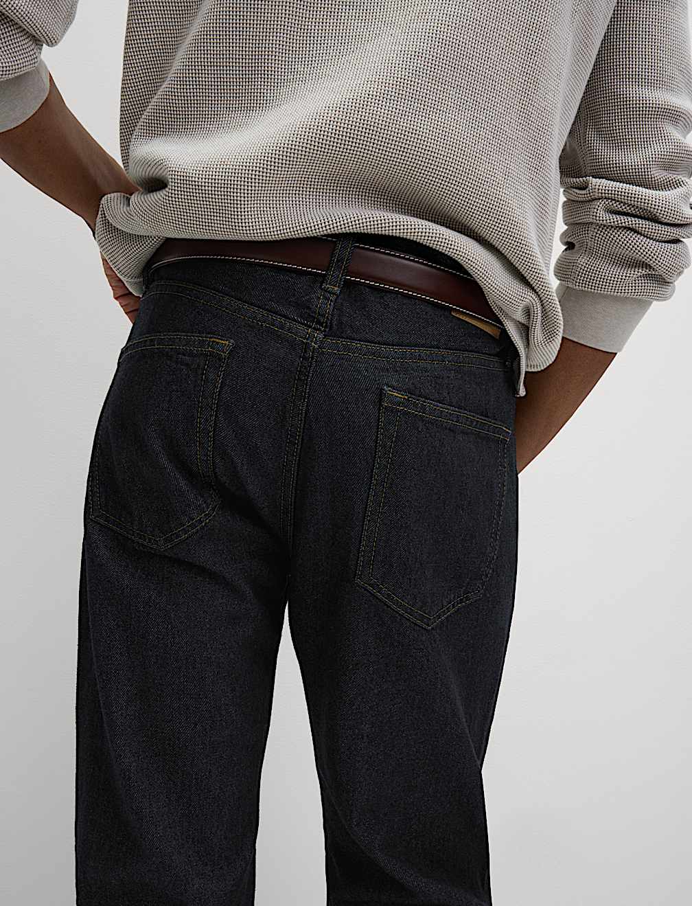 Authentic Relaxed Straight Fit Jeans