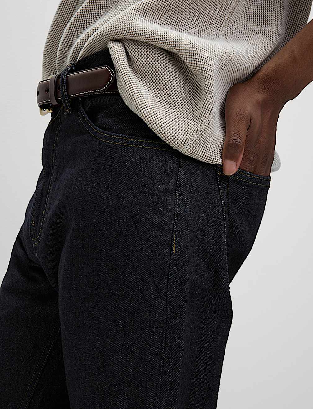 Authentic Relaxed Straight Fit Jeans