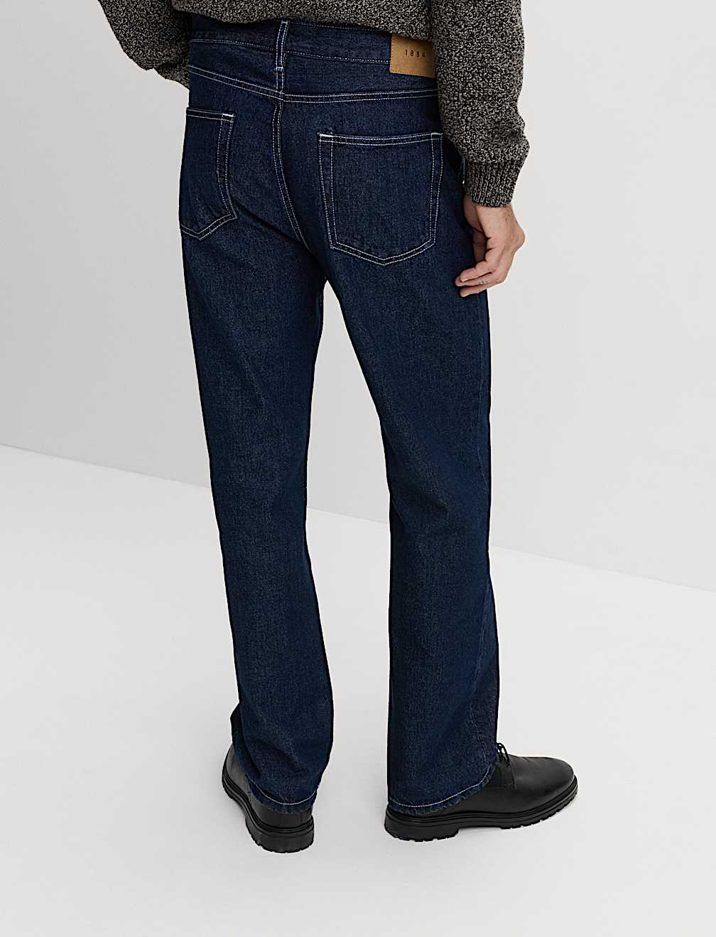 Authentic Relaxed Straight Fit Jeans