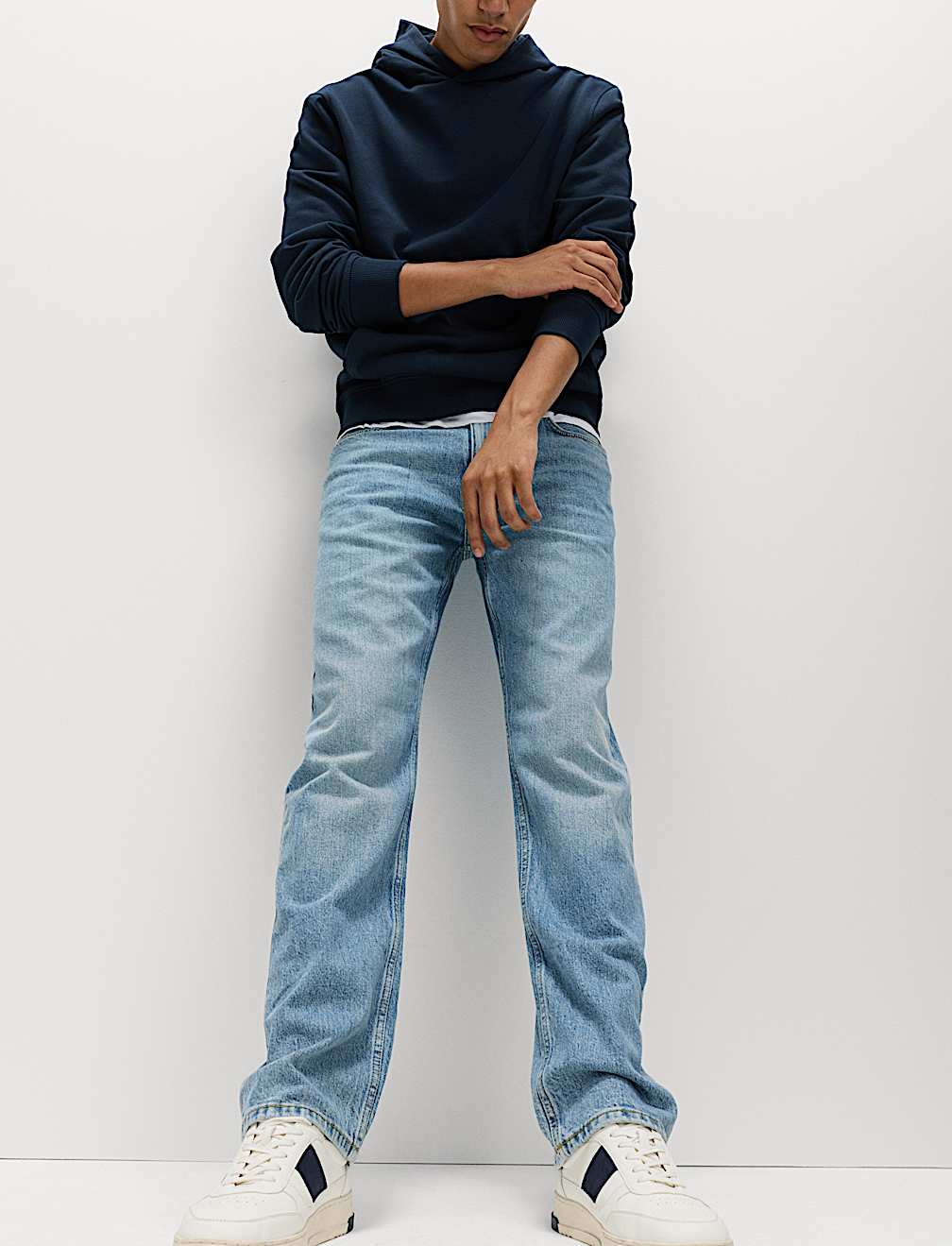 Straight Fit Stretch Jeans