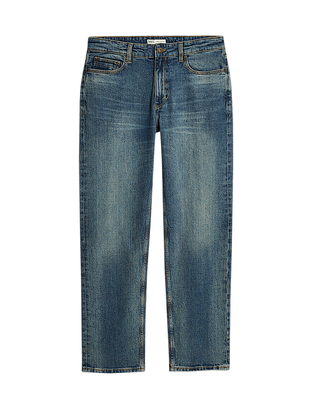 Straight Fit Stretch Jeans