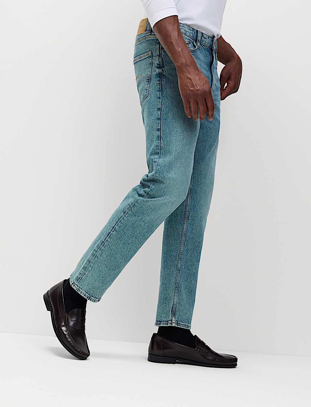 Straight Fit Stretch Jeans