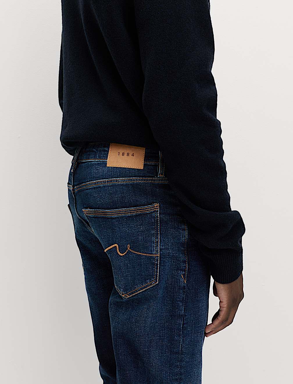 Straight Fit Stretch Jeans