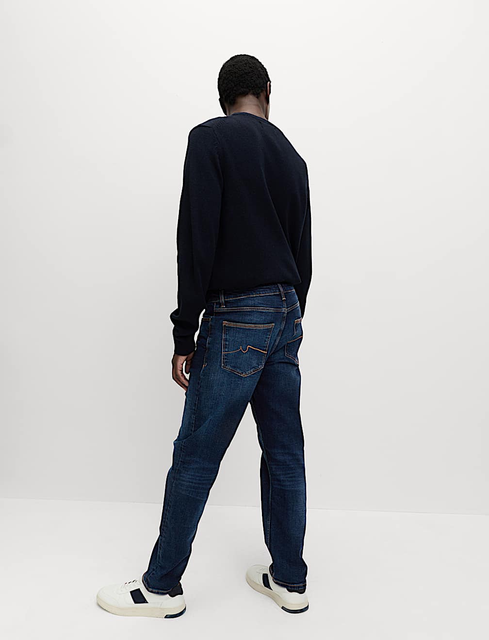 Straight Fit Stretch Jeans