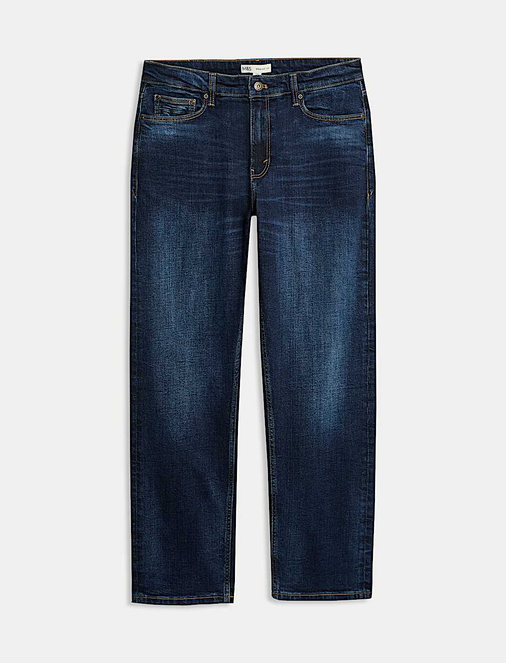 Straight Fit Stretch Jeans