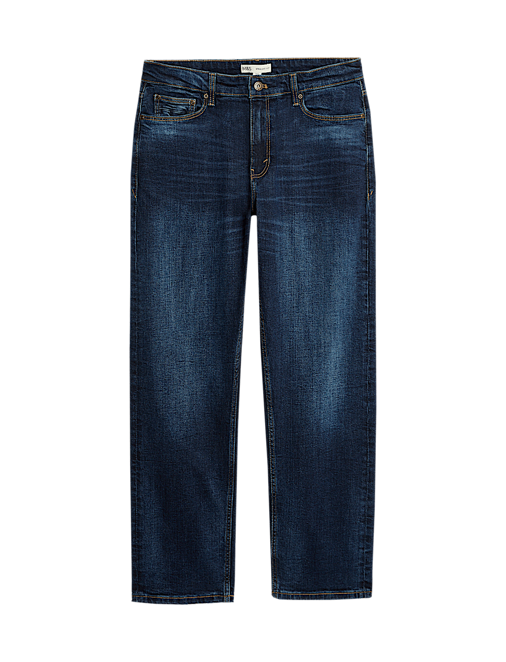 Straight Fit Stretch Jeans