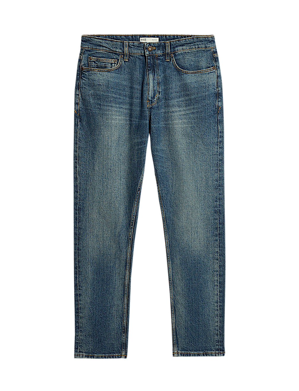 Slim Fit 5 Pocket Stretch Jeans