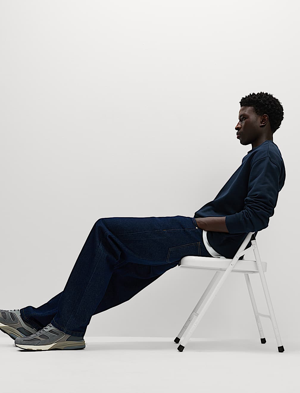 Baggy Fit Denim Jeans