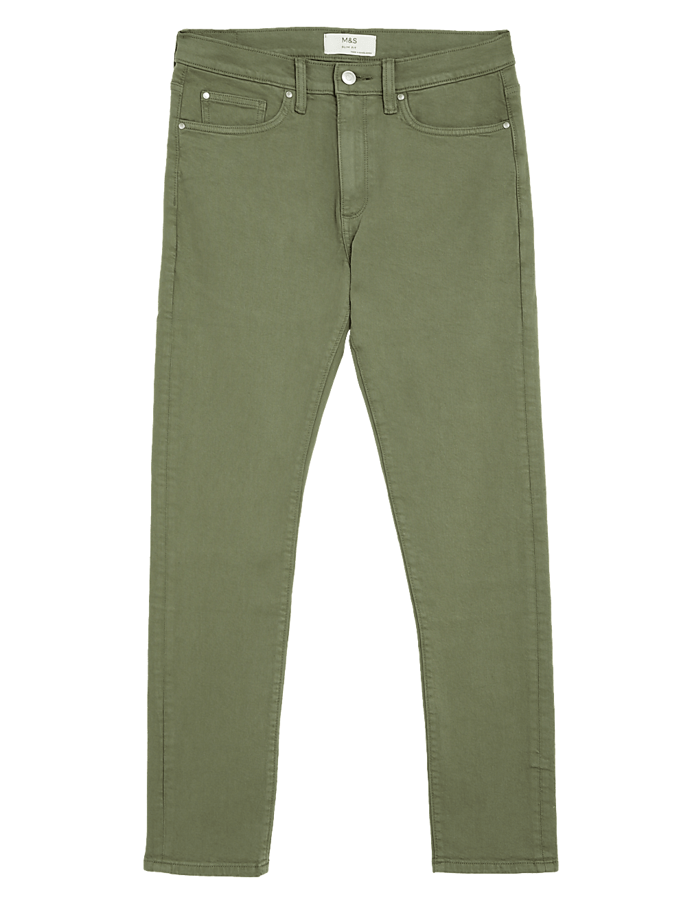 Slim Fit Tea Dyed Stretch Jeans
