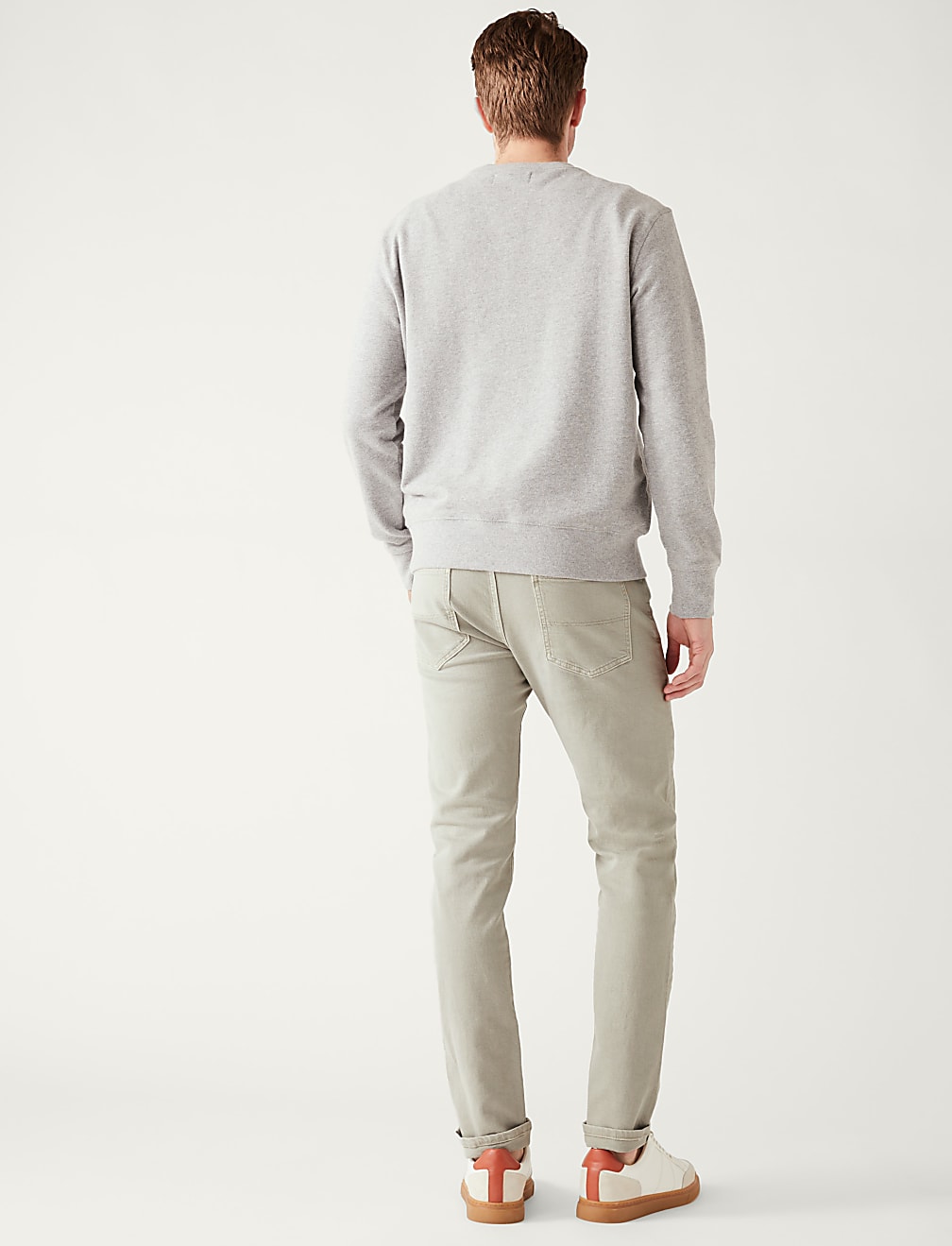 Slim Fit Tea Dyed Stretch Jeans