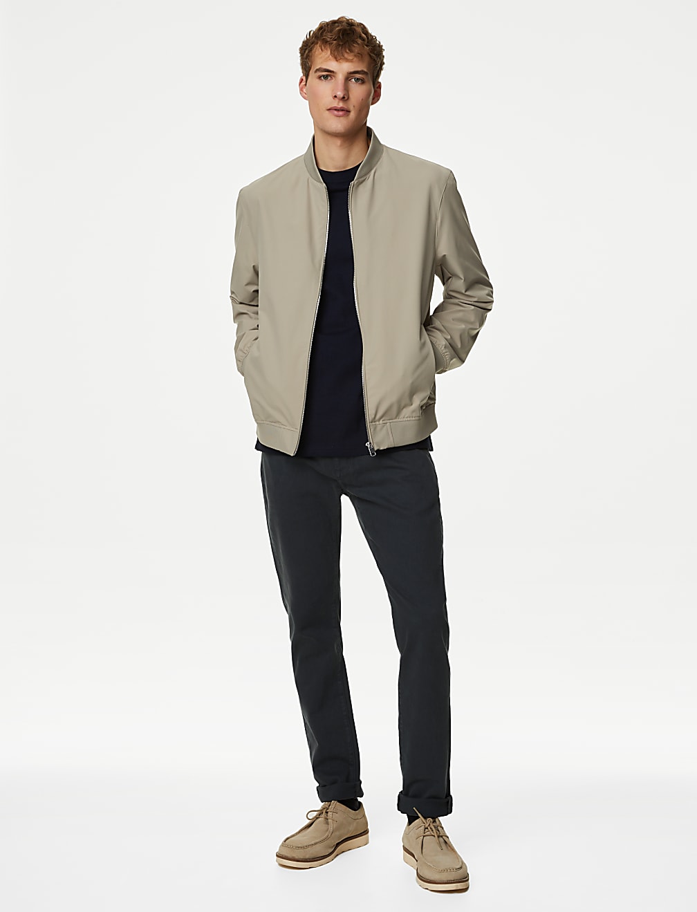 Slim Fit Tea Dyed Stretch Jeans