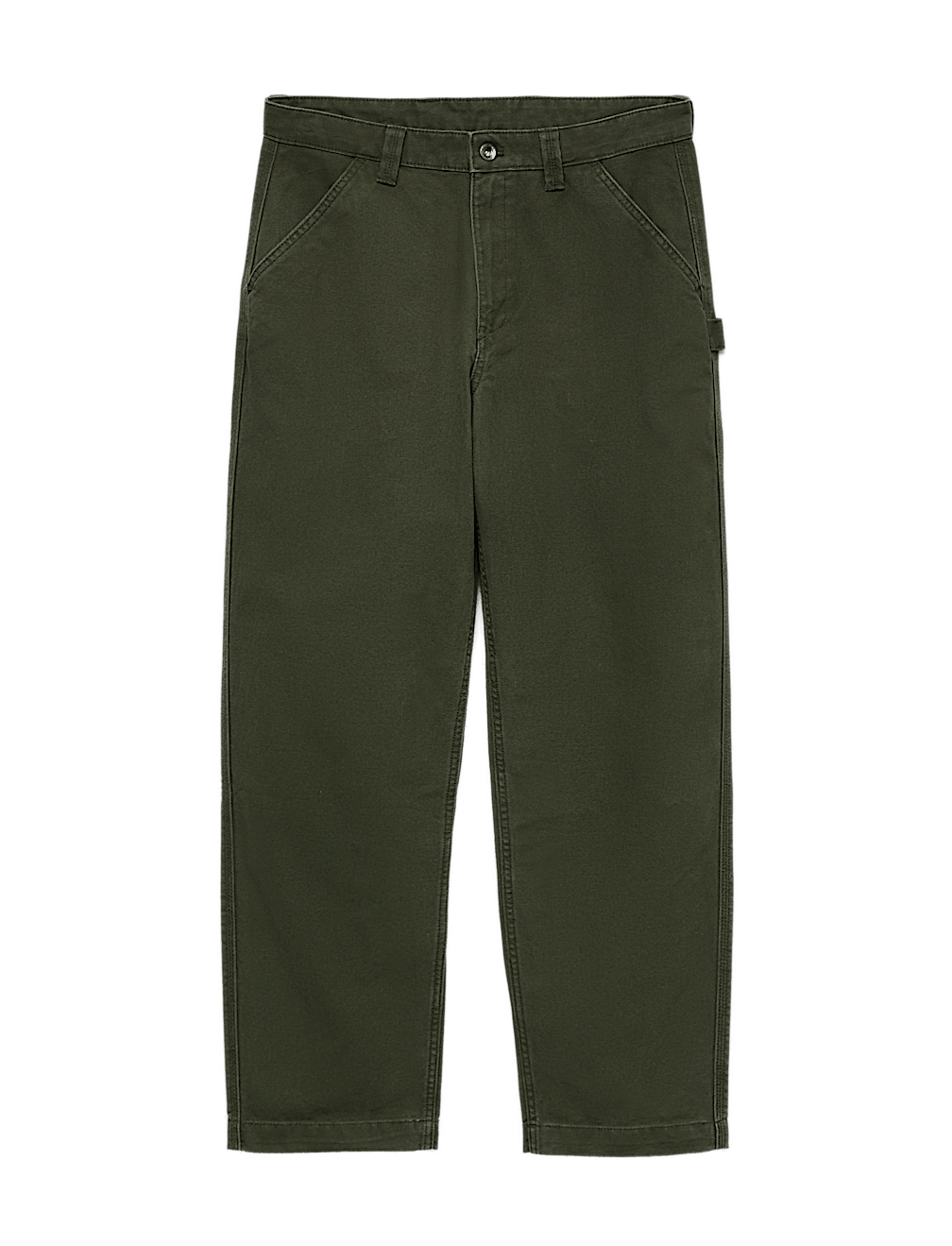 Loose Fit Pure Cotton Utility Trousers