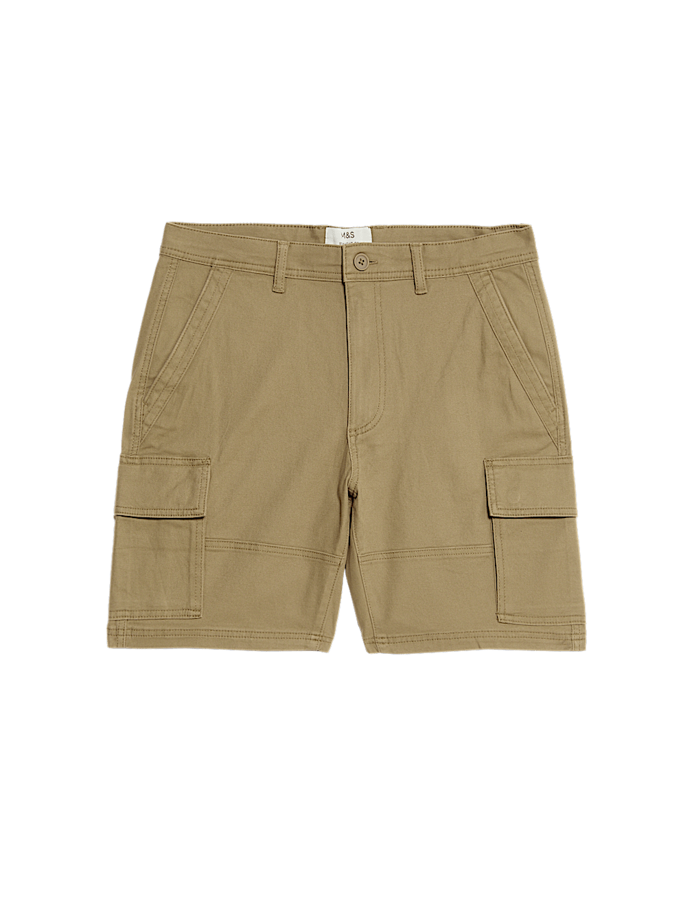 Straight Fit Stretch Cargo Short