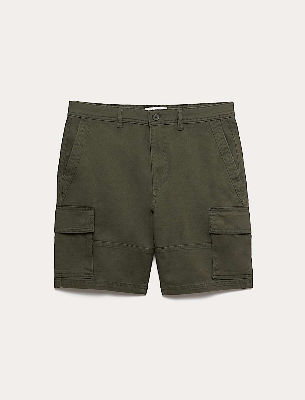 Straight Fit Stretch Cargo Short