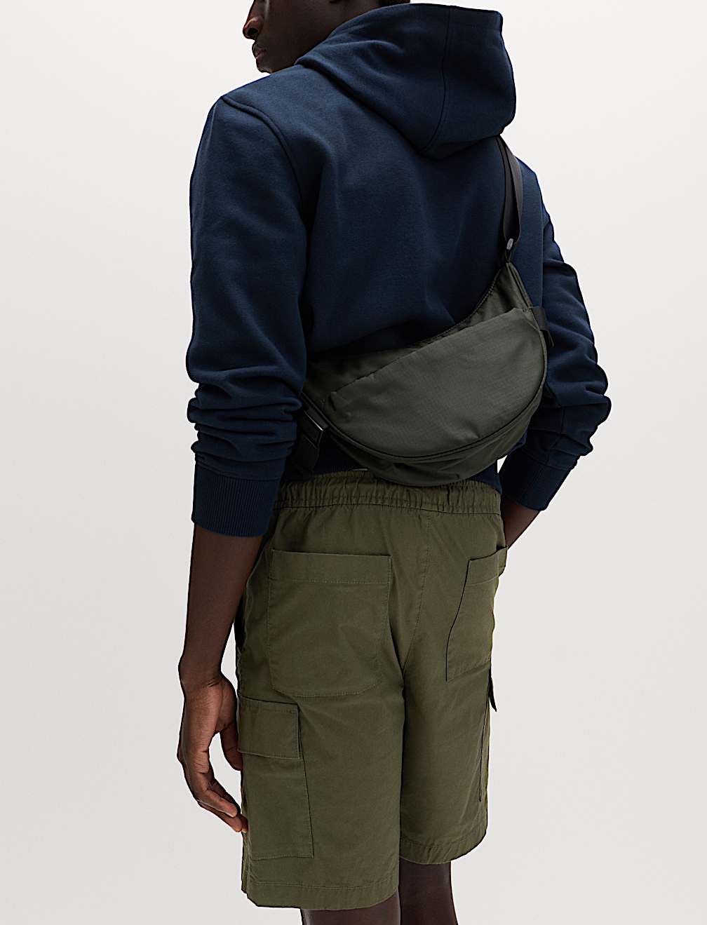 Elasticated Waist Ripstop Cargo Shorts