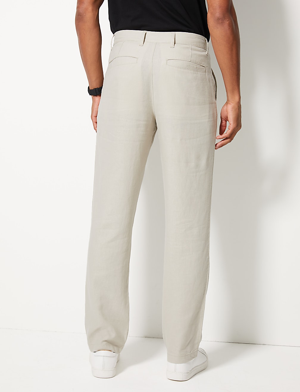 Linen Rich Trousers