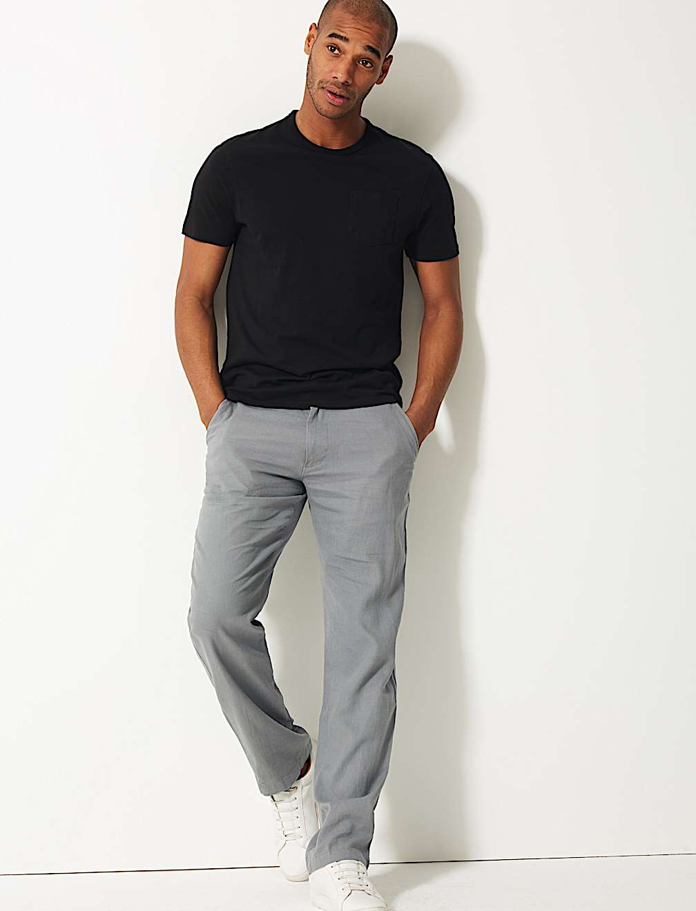 Linen Rich Trousers