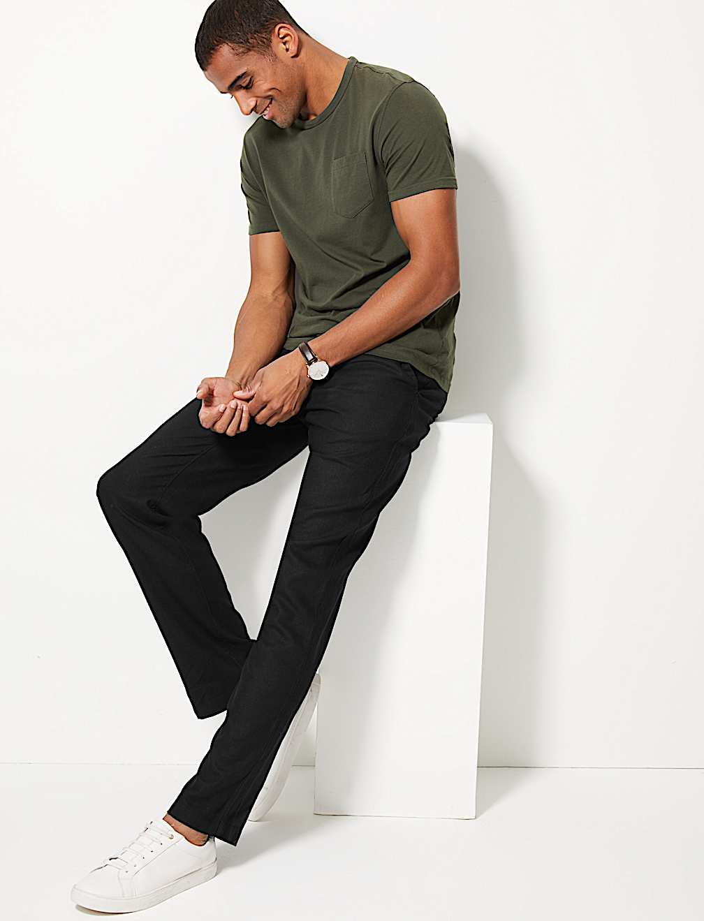 Linen Rich Trousers