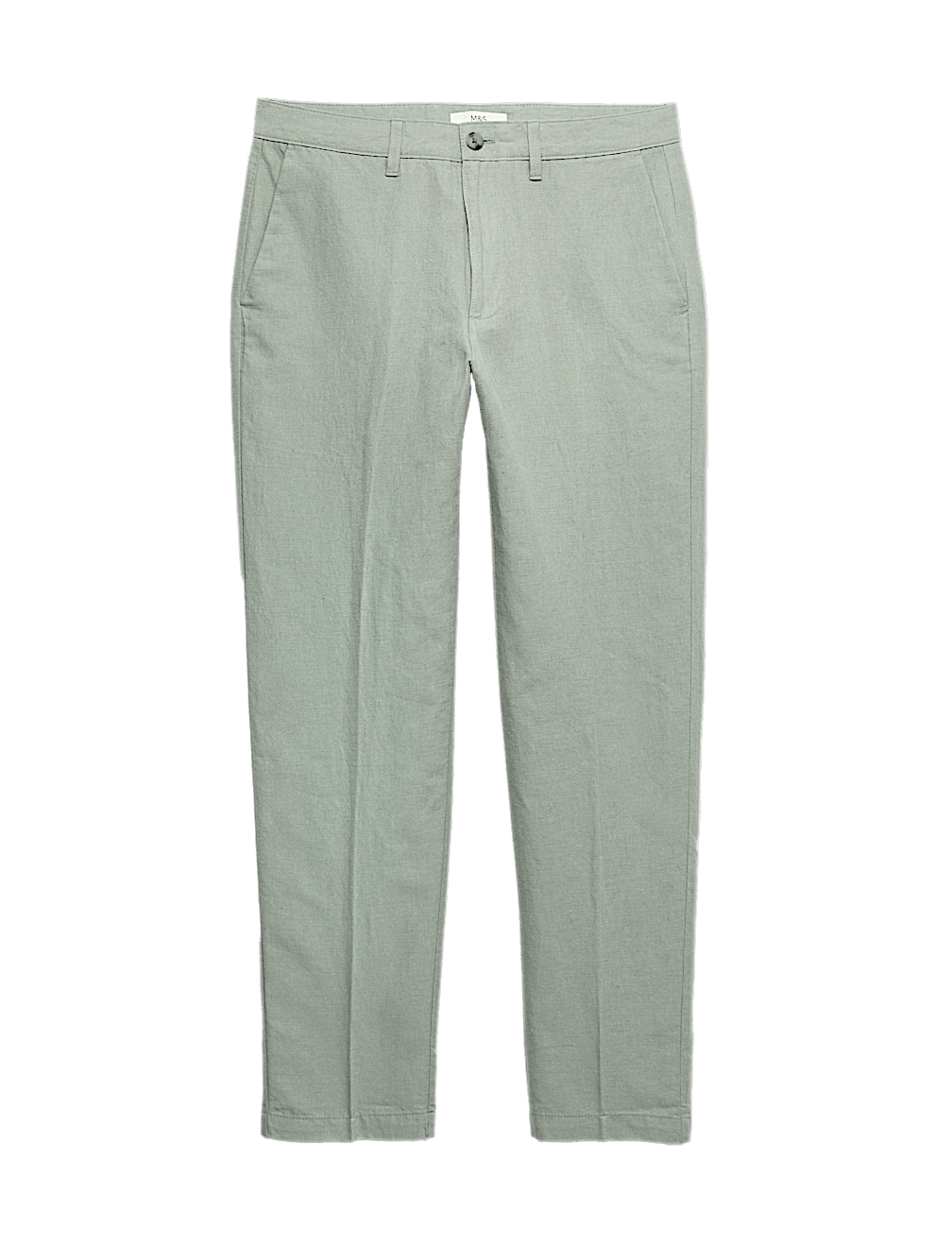 Regular Fit Linen Blend Chinos