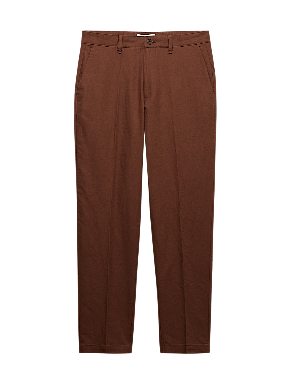 Regular Fit Linen Blend Chinos