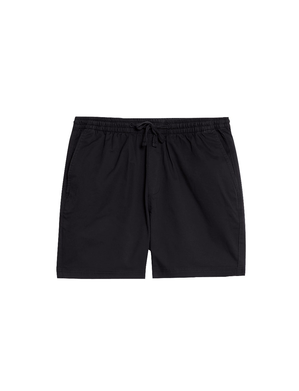 Elasticated Waist Shorter Length Stretch Shorts'