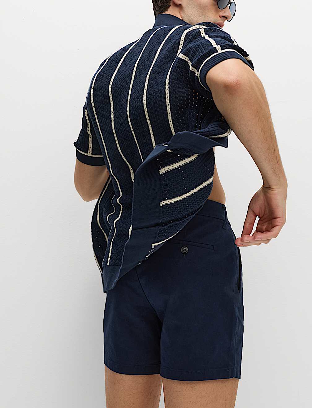 Regular Fit Stretch Chino Shorts