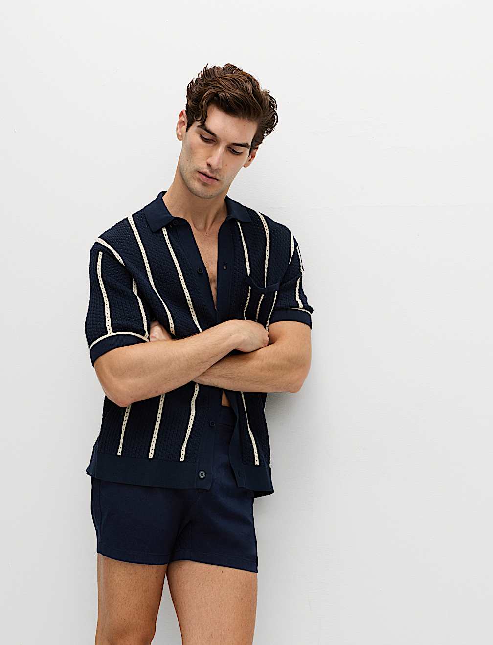Regular Fit Stretch Chino Shorts
