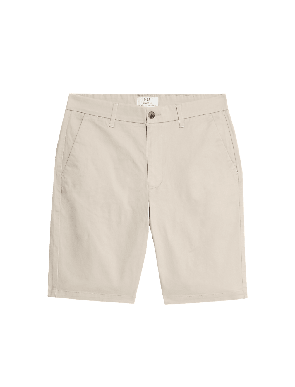 Regular Fit Stretch Chino Shorts