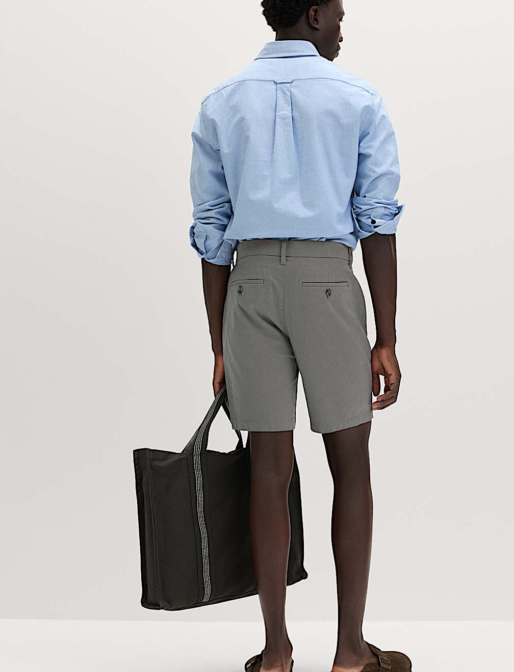 Regular Fit Stretch Chino Shorts