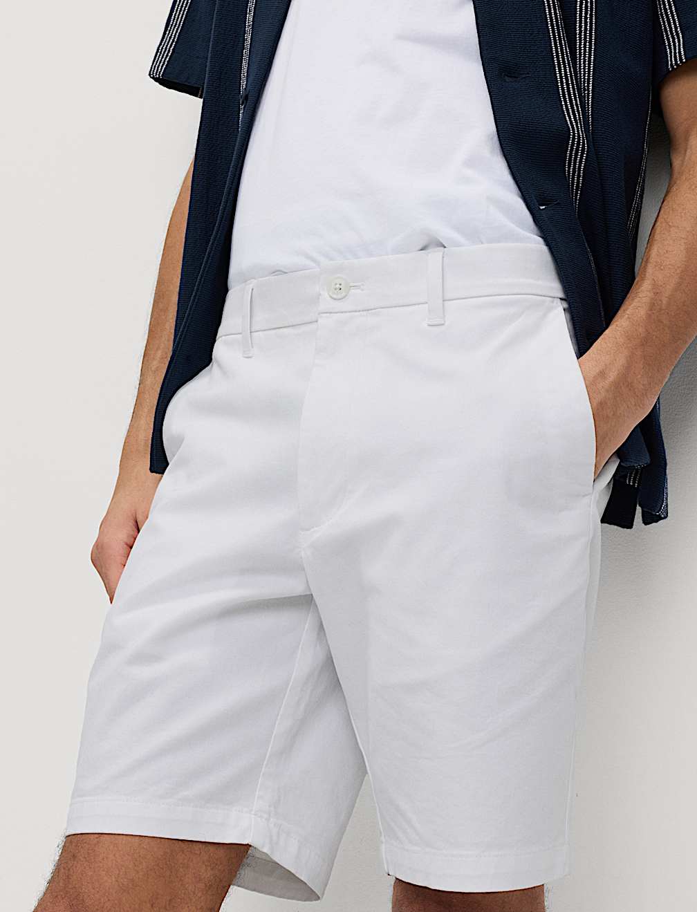 Regular Fit Stretch Chino Shorts