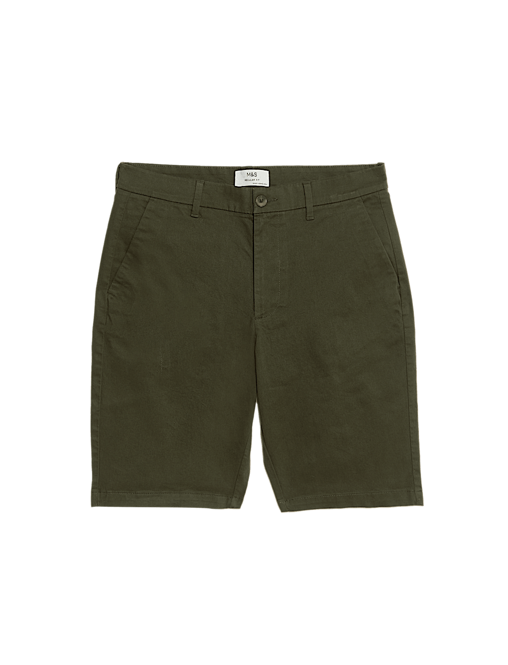 Regular Fit Stretch Chino Shorts