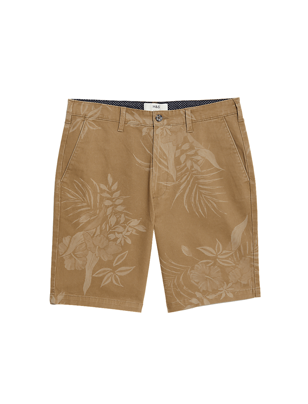 Floral Stretch Chino Shorts