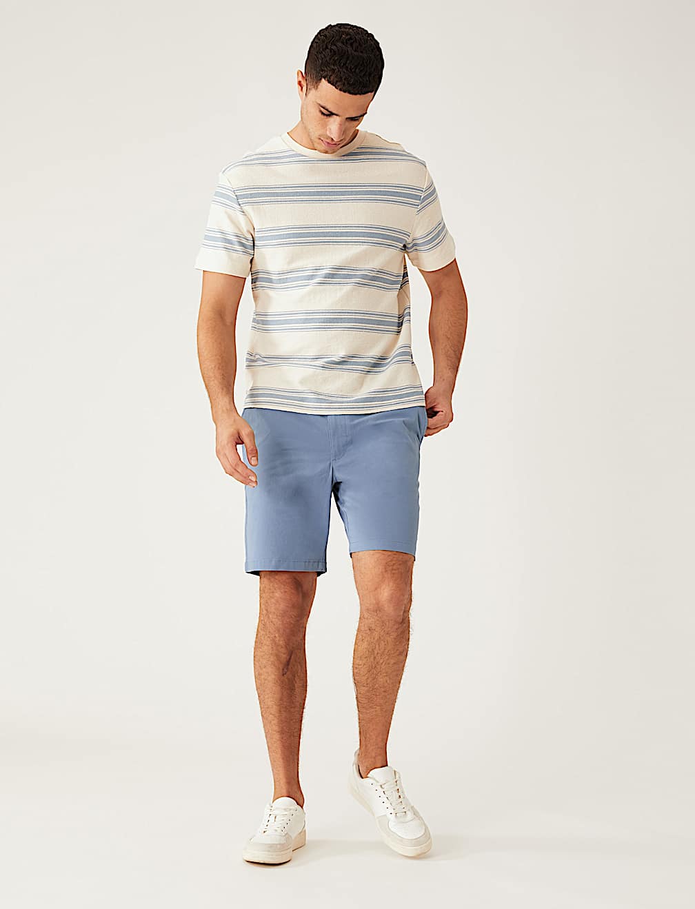 Elasticated Waist Stretch Shorts