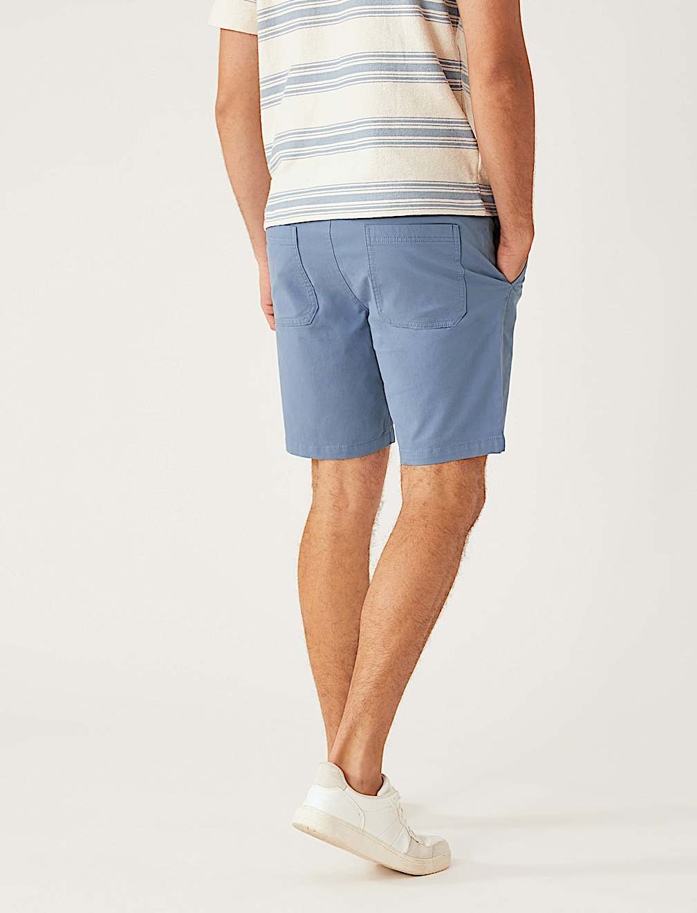 Elasticated Waist Stretch Shorts